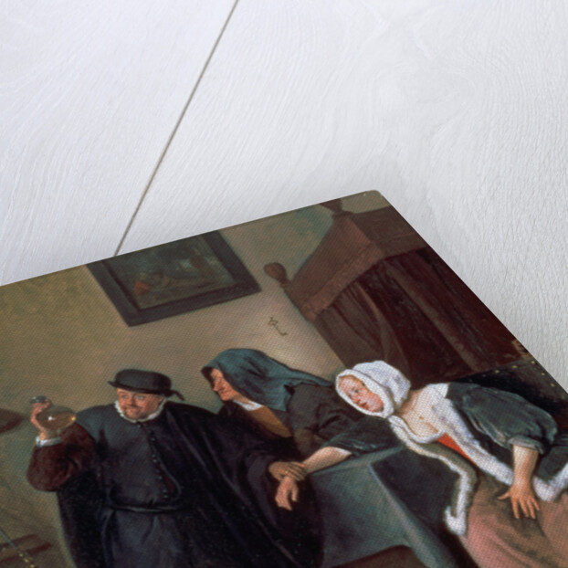 The Physician's Visit by Jan Havicksz. Steen