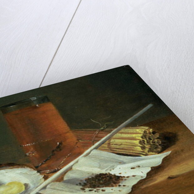 Still life with Smoking Requisites, 1659 by Casparus Smits