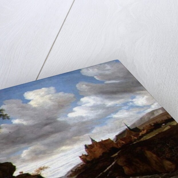 Rocky Landscape with a Waterfall, 1665 by Salomon van Ruisdael or Ruysdael