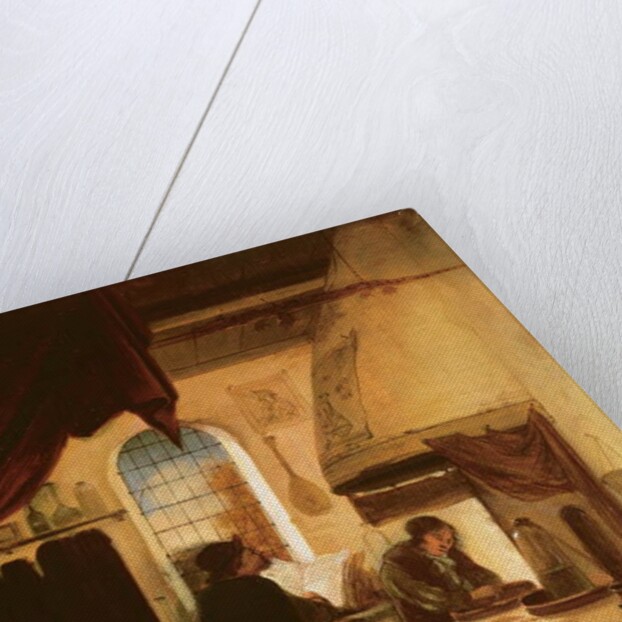 The Alchemist by Egbert van der Poel