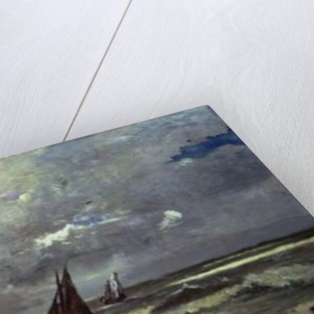 Seascape by Karl Pierre Daubigny