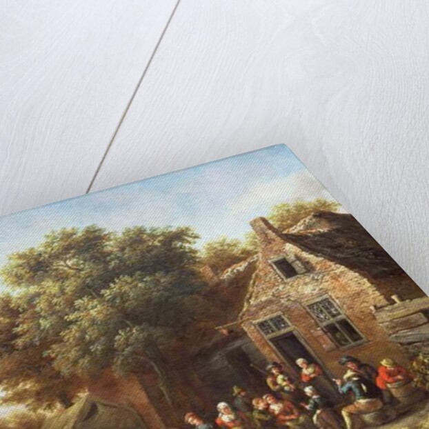 Peasants Merry-Making outside an Inn by Barend Gael or Gaal