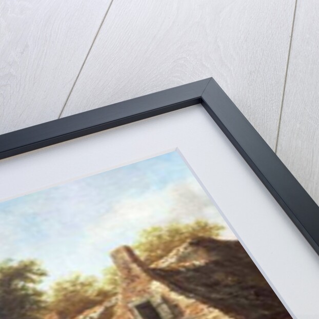 Peasants Merry-Making outside an Inn by Barend Gael or Gaal