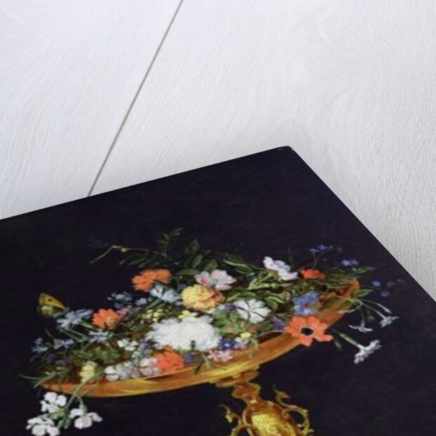 Flowers in a Golden Tazza, 1612 by Jan the Elder Brueghel