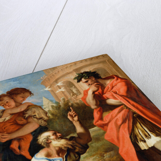 Tarquin the Elder consulting Attius Navius, c.1690 by Sebastiano Ricci