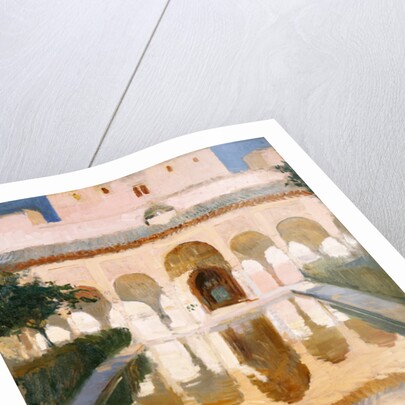 Hall of the Embassadors, Alhambra, Granada, 1909 by Joaquin Sorolla y Bastida