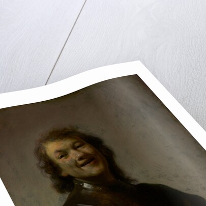 Rembrandt Laughing, c. 1628 by Rembrandt Harmensz. van Rijn