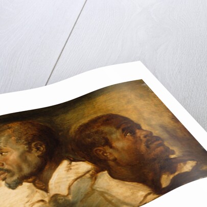 Four Studies of Male Head, c.1617-1620 by Peter Paul Rubens