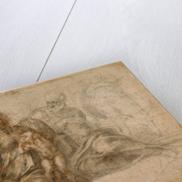 The Holy Family; Amorous Putti c. 1530 by Michelangelo Buonarroti