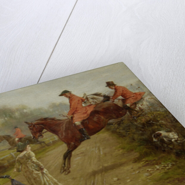 Watching the Hunt, 1895 by George Goodwin Kilburne