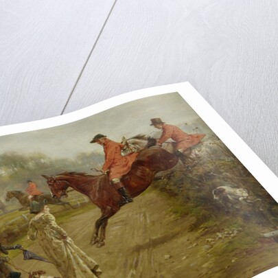 Watching the Hunt, 1895 by George Goodwin Kilburne