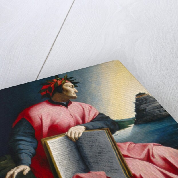 Allegorical Portrait of Dante, late 16th century by Florentine School