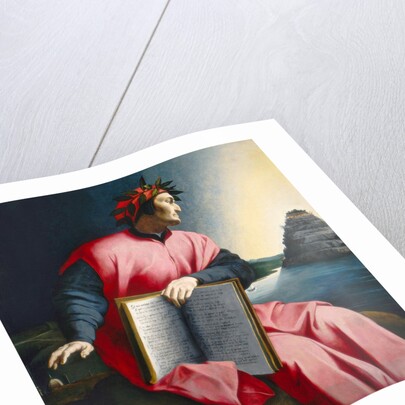 Allegorical Portrait of Dante, late 16th century by Florentine School