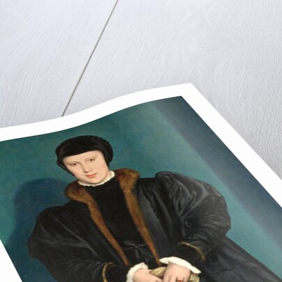Christina of Denmark Duchess of Milan, probably 1538 by Hans Holbein the Younger