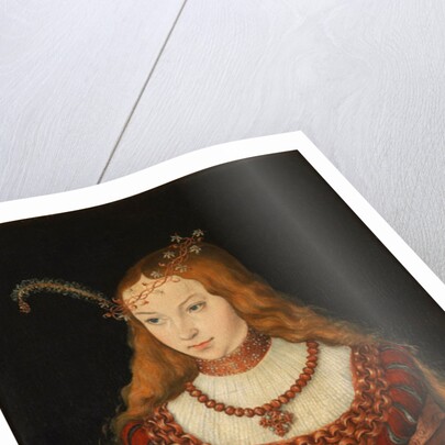 Betrothal portrait of Sybille of Cleves, 1526-7 by Lucas the Elder Cranach