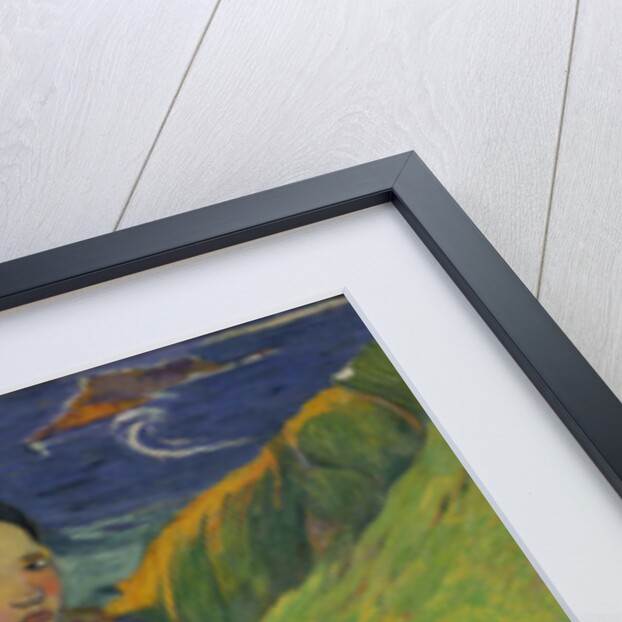 Little Breton Girls by the Sea, 1889 by Paul Gauguin