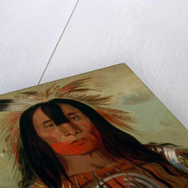 Stu-mick-o-súcks, Buffalo Bull's Back Fat, Head Chief, Blood Tribe, 1832 by George Catlin