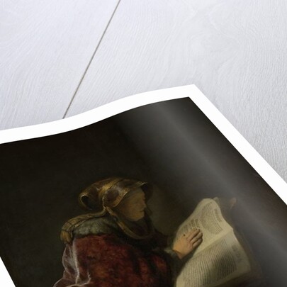 An Old Woman Reading, Probably the Prophetess Hannah, 1631 by Rembrandt Harmensz. van Rijn