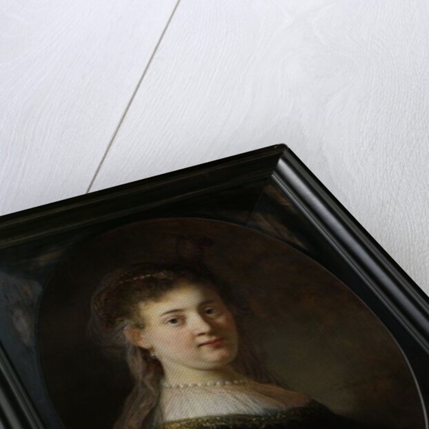 Young Woman in Fantasy Costume, 1633 by Rembrandt Harmensz. van Rijn