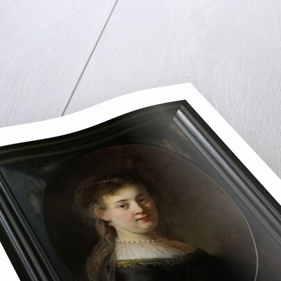 Young Woman in Fantasy Costume, 1633 by Rembrandt Harmensz. van Rijn