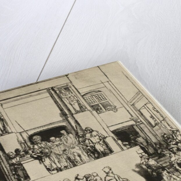 Ecce Homo, 1655 by Rembrandt Harmensz. van Rijn