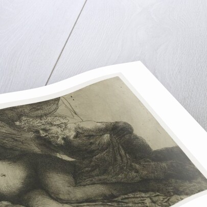 Jupiter and Antiope, c.1659 by Rembrandt Harmensz. van Rijn