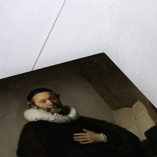 Portrait of Johannes Wtenbogaert, 1633 by Rembrandt Harmensz. van Rijn