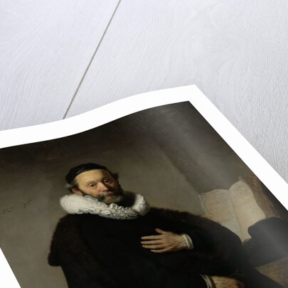 Portrait of Johannes Wtenbogaert, 1633 by Rembrandt Harmensz. van Rijn