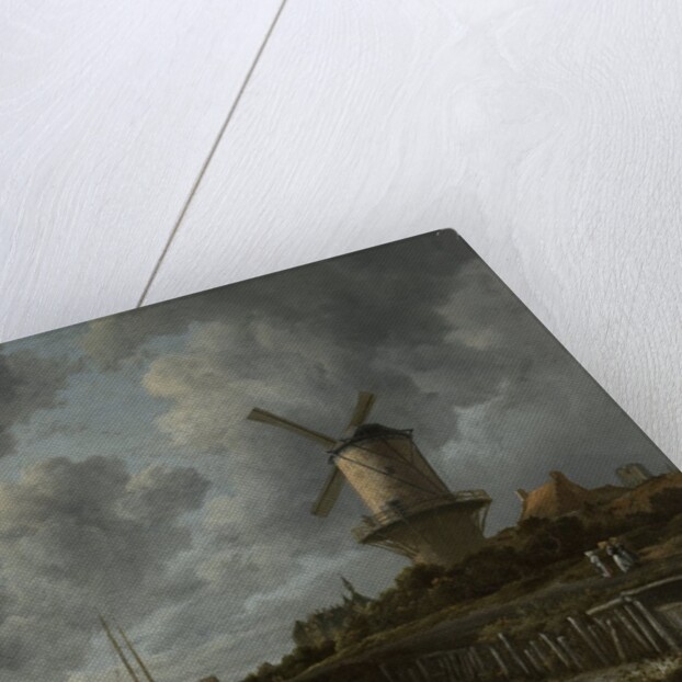 The Windmill at Wijk Duurstede, c.1668-70 by Jacob Isaaksz. or Isaacksz. van Ruisdael