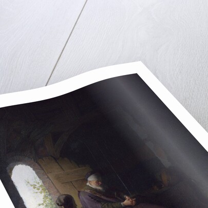 Anna and the Blind Tobit, c.1630 by Rembrandt Harmensz. van Rijn