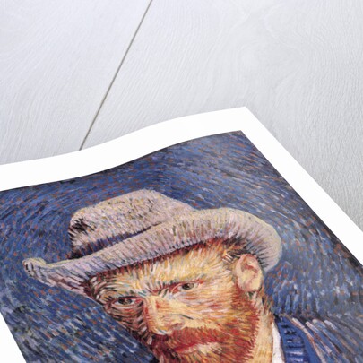 Self Portrait with Felt Hat, 1887-88 by Vincent van Gogh