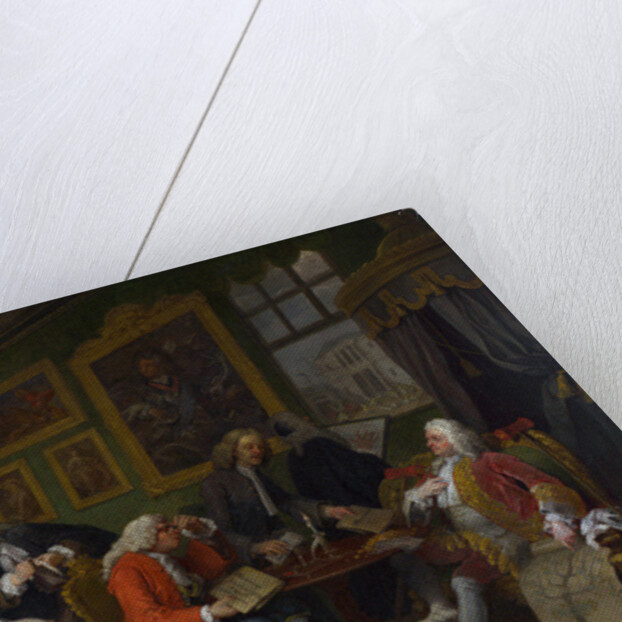 Marriage a la Mode: I - The Marriage Settlement, c.1743 by William Hogarth