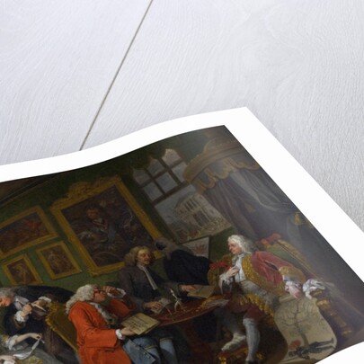 Marriage a la Mode: I - The Marriage Settlement, c.1743 by William Hogarth