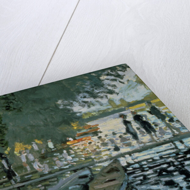 Bathers at La Grenouillere, 1869 by Claude Monet