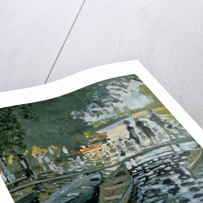 Bathers at La Grenouillere, 1869 by Claude Monet