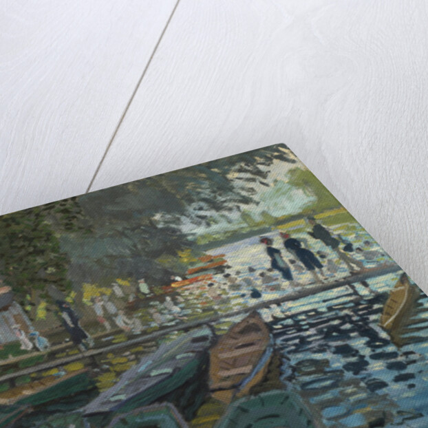 Bathers at La Grenouillere, 1869 by Claude Monet