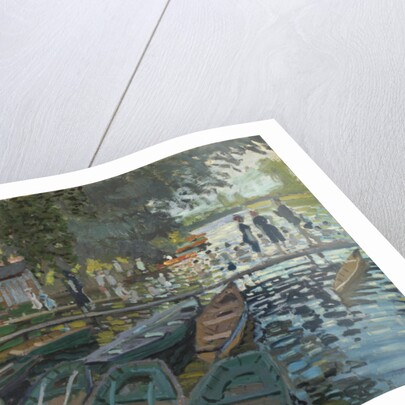 Bathers at La Grenouillere, 1869 by Claude Monet