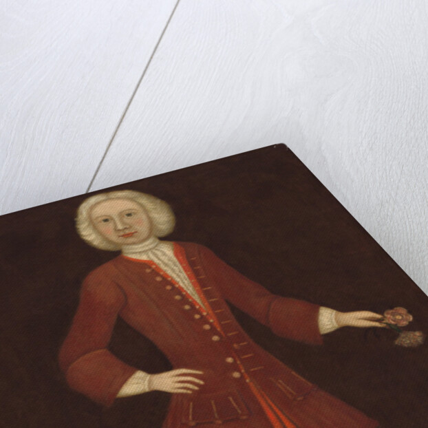 Portrait of Jonathan Bentham, c.1725 by American School