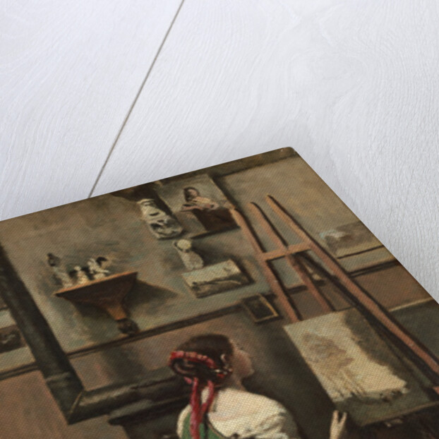 The Artist's Studio, c.1868 by Jean Baptiste Camille Corot