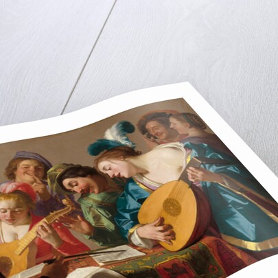 The Concert, 1623 by Gerrit van Honthorst