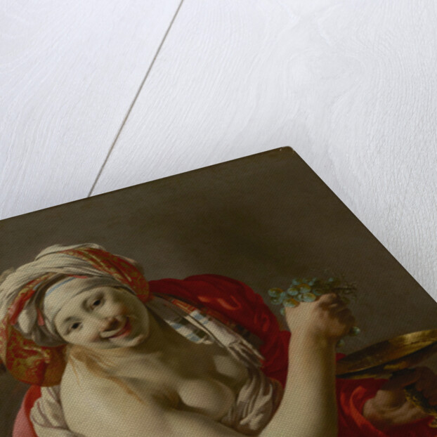 Bacchante with an Ape, 1627 by Hendrick Ter Brugghen