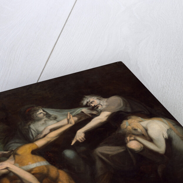 Oedipus Cursing His Son, Polynices, 1786 by Henry Fuseli