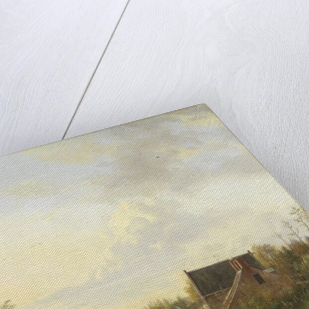 The Canal at Graveland, 1818 by Pieter Gerardus van Os