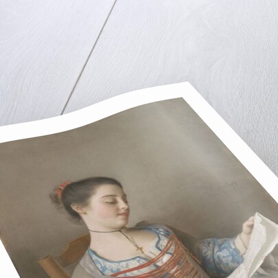 La liseuse Marianne Lavergne by Jean-Etienne Liotard