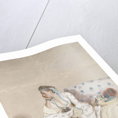 Portrait of Marie Fargues, wife of the artist in Turkish costume, 1756-58 by Jean-Etienne Liotard