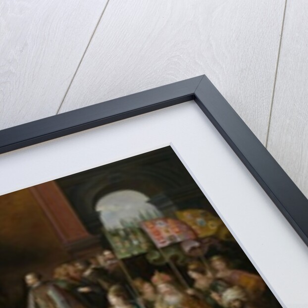 Allegory on the Abdication of Emperor Charles V in Brussels, c.1630-40 by Frans II the Younger Francken