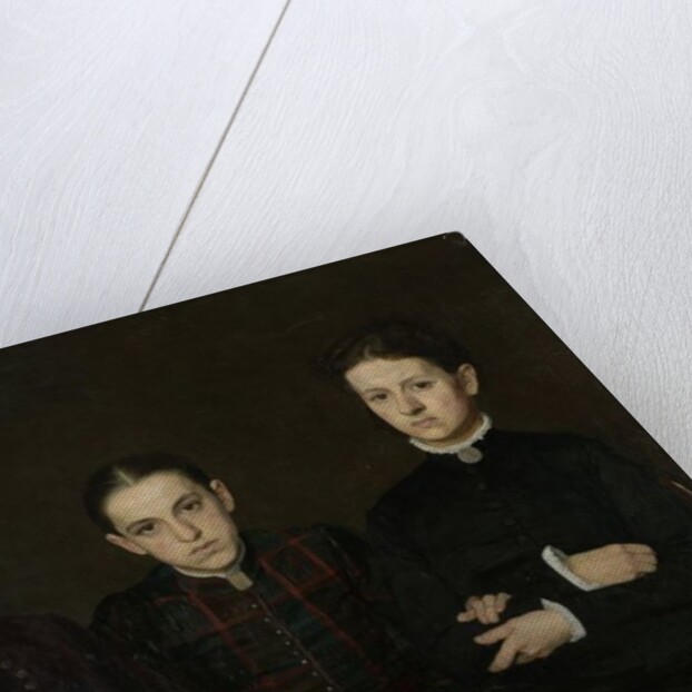 Portrait of Cornelia, Clara and Johanna Veth, 1885 by Jan Pieter Veth