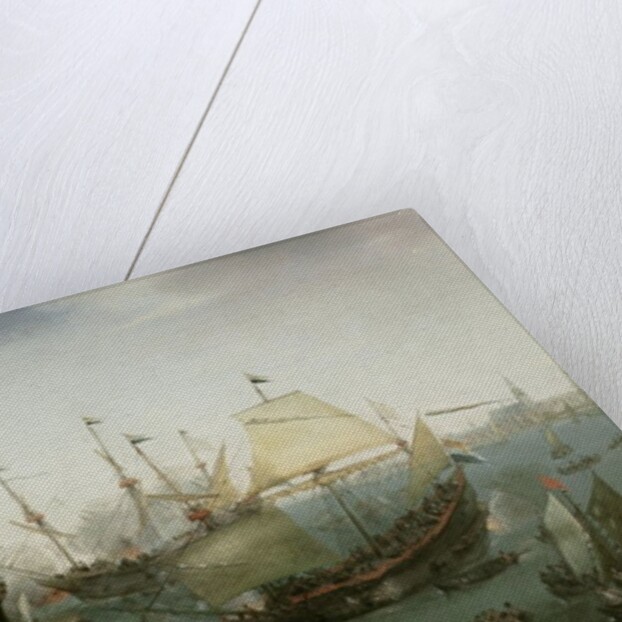 The Return to Amsterdam of the Second Expedition to the East Indies, 1599 by Hendrick Cornelisz Vroom