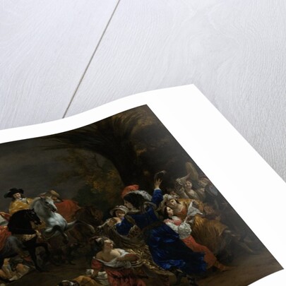 The Dutch Ambassador on his Way to Isfahan, 1653-59 by Jan Baptist Weenix