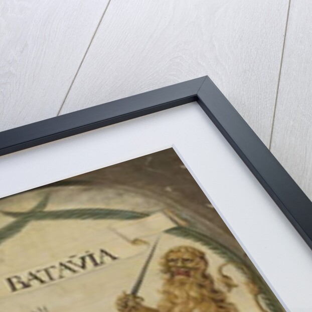 The Arms of the Dutch East India Company and of the Town of Batavia, 1651 by Jeronimus Becx